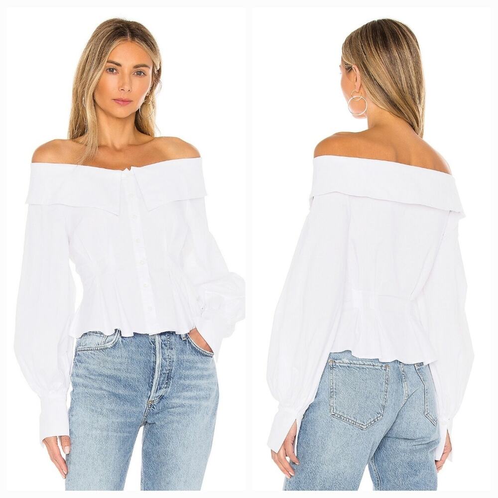LPA Rey Top in White Small